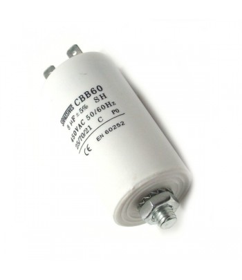 CBB60E-8-450 | Condensatore per motori in regime 8uF; 450V; Ø35x65mm; ±5%