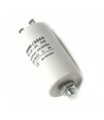 CBB60E-80-450 | Condensatore per motori in regime 80uF; 450V; Ø60x120mm; ±5%