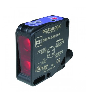 S62-PA-5-M11-PP|  Sensore fotoelettrico a scansione diffusa, rilevamento 60 .... 600 mm, PNP, uscita max 100 mA. Connettore M12.