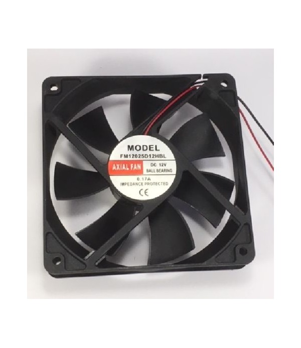 Ventola PC 12cm 12025 DC - Doppio Cuscinetto A Sfera, Silenziosa 30dBA Per Raffreddamento - Foto 3