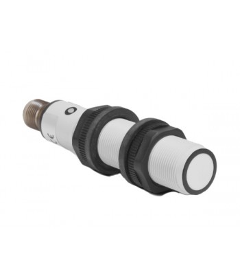 UK1D/E6-0E | Sensore ultrasuoni M18,diretto, uscita selezionabile, PNP+ uscita anal.4-20mA, alim.15÷30, Sn.0,15÷1,6m, Conn.M12 4