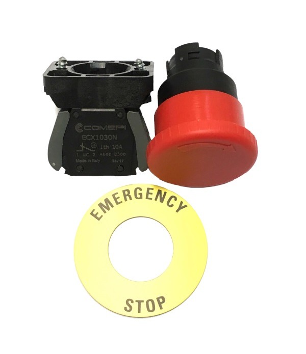 PULSANTE TESTA FUNGO Interruttore Momentaneo Facile Da Installare EUR 7,78 - PicClick IT - Foto 3