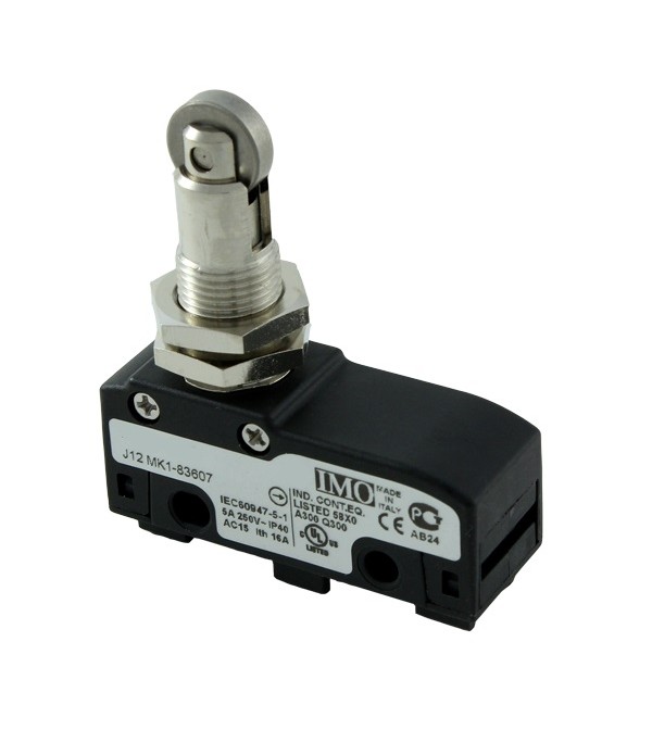 Microinterruttore Z-15GW2S-B Con Leva A Rullo - 15A, 3 Terminali A Vite, Acciaio Inox - Foto 12